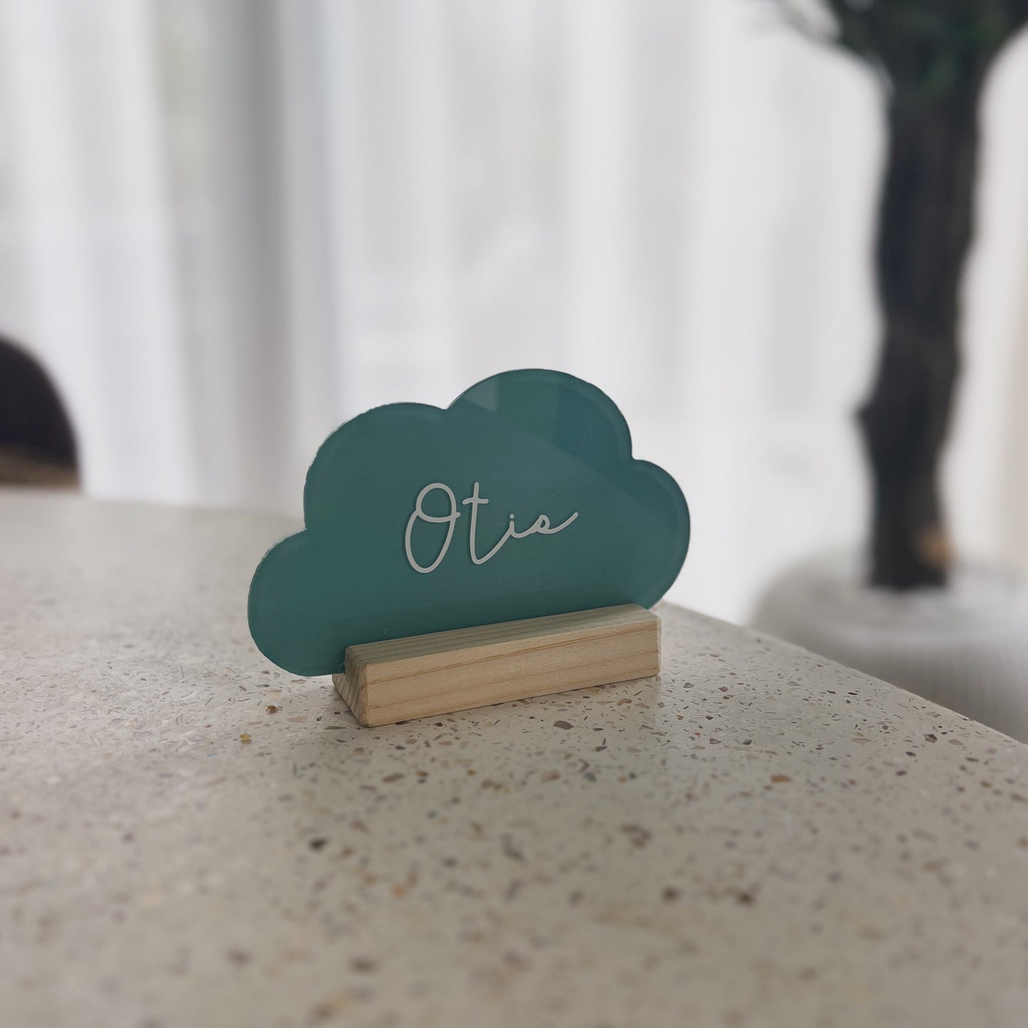 Cloud name sign/stand